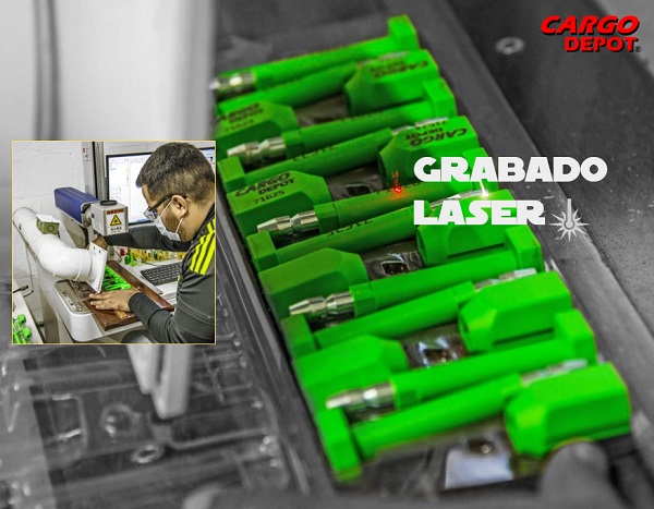 Sellos de Seguridad Personalizados con Grabado Láser Gratis en Cargo Depot