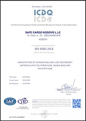 Certificación ISO 45001:2018