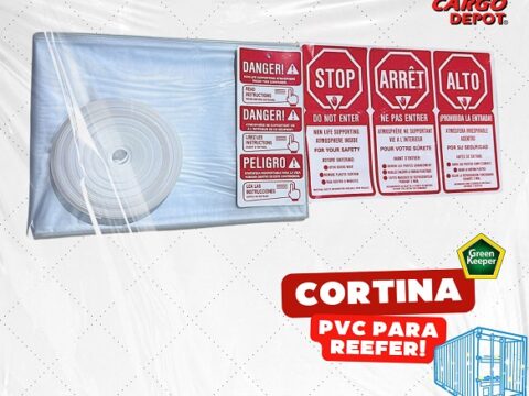 Kit de Cortina para atmósfera controlada en PVC marca