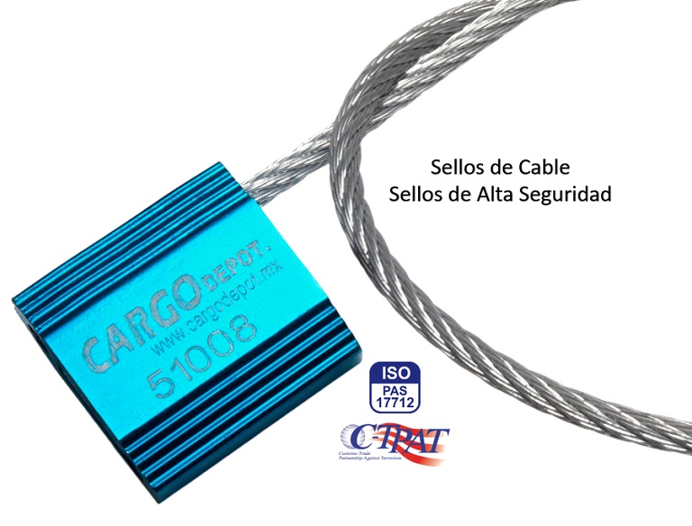 Sellos de Cable de Acero